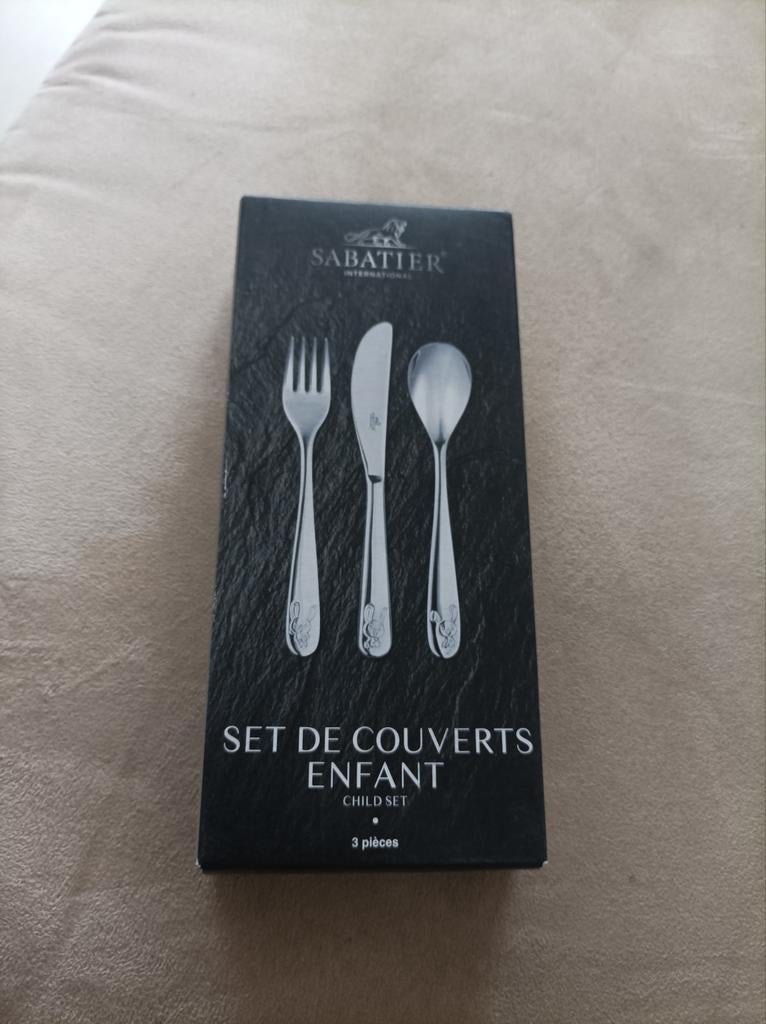 Kinderbestek 3-delig RVS Vaatwasbestendig, Huis en Inrichting, Keuken | Bestek, Nieuw, Ophalen of Verzenden, Vaatwasserbestendig