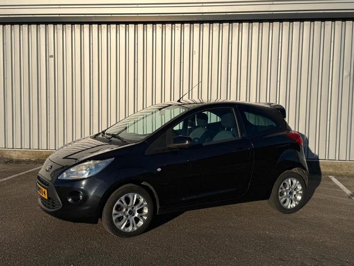 Ford Ka 1.2 Titanium - Metallic Zwart 2010, Auto's, Ford, Particulier, Ka, Benzine, B, Hatchback, Handgeschakeld, Origineel Nederlands