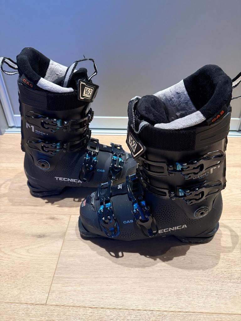 Tecnica Mach1 MV 95 W TD GW dames skischoenen  25,5 maat 39, 160 tot 180 cm, Schoenen, Zo goed als nieuw, Skiën