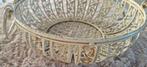 Brocante ijzeren mand, Ophalen of Verzenden, Rond, Overige materialen
