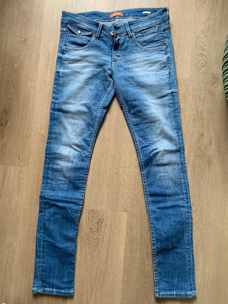 Kuyichi jeans 31-34, Kleding | Dames, Spijkerbroeken en Jeans, Ophalen, Blauw, Zo goed als nieuw, Kuyichi