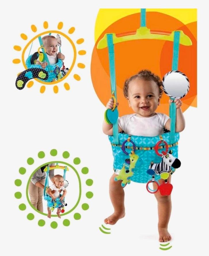 Deurjumper voor baby's, Kinderen en Baby's, Speelgoed | Babyspeelgoed, Zo goed als nieuw, Overige typen, Met geluid, Ophalen of Verzenden