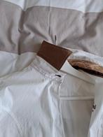 L' Argentina dames blouses maat 38/M witte blouse met bruine, Ophalen of Verzenden, Zo goed als nieuw, Maat 38/40 (M), Wit