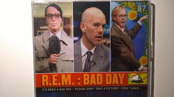 R.E.M. - Bad Day, Cd's en Dvd's, Cd Singles, Zo goed als nieuw, Pop, 1 single, Maxi-single, Ophalen of Verzenden