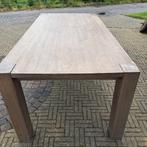 Houten tafel 2x1 meter, Ophalen, Gebruikt, 200 cm of meer, 50 tot 100 cm