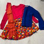 ROOM SEVEN set blauw gebreid vest + roze jurk + maillot 152, Verzenden, Meisje, Setje