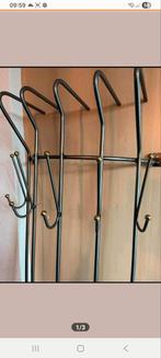 Wandkapstok van gelakt staal zgan, Huis en Inrichting, Gebruikt, Minder dan 100 cm, Metaal, Ophalen