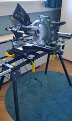 Afkortzaagmachine incl onderstel, Ophalen, 70 mm of meer, Zo goed als nieuw, Afkortzaag