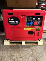 IDW DW8500 Diesel Generator – 8,5 kVA – Stil – 3-fase 380V, Ophalen, Zo goed als nieuw, Overige typen