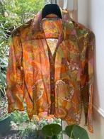 Oranje Zara blouse sixties stijl dun,fij katoen, Kleding | Dames, Ophalen of Verzenden, Zo goed als nieuw, Oranje