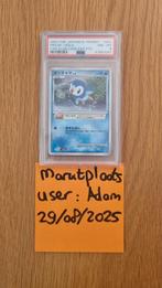 Pokémon Piplup PSA 8 Japanese Promo Fan Club 2000 Points, Ophalen of Verzenden, Zo goed als nieuw, Losse kaart