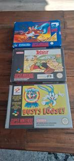3 x SNES games CIB, Spelcomputers en Games, Games | Nintendo Super NES, 1 speler, Ophalen of Verzenden, Zo goed als nieuw