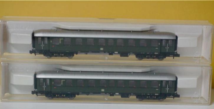 Fleischmann N 8677K Eilzugwagen 2. Klasse DB, Hobby en Vrije tijd, Modeltreinen | N-Spoor, Zo goed als nieuw, Wagon, Gelijkstroom