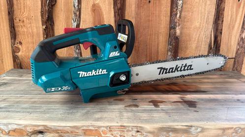 Makita DUC256CZ 2x18 V Tophandle kettingzaag 25 cm, Tuin en Terras, Hand-tuingereedschap, Zo goed als nieuw, Overige soorten, Ophalen of Verzenden