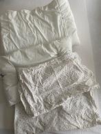 Peuterdekbed + peuterkussen Ikea incl dekbedovertrek, Ophalen, Gebruikt, Overige maten, Wit
