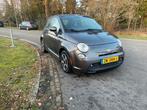 Fiat 500e 2015 24kw 147335 km, Auto's, Zwart, 4 stoelen, Leder en Stof, Particulier