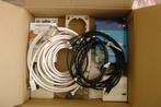 TV/Radio wandcontactdoos, versterker, splitter, coax snoeren, Ophalen of Verzenden, Zo goed als nieuw, Minder dan 2 meter, Optische kabel