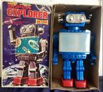 Space,1970 grote Super Explorer Robot, S.J.M.Taiwan OVP,NRFB, Antiek en Kunst, Antiek | Speelgoed, Ophalen