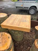 Houten Tafelblad 60x60 - 4 stuks, Gebruikt, Vierkant, Tot twee personen, Overige houtsoorten