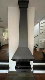 Voorzet open haard - kachel, Huis en Inrichting, Haarden, Ophalen, Gebruikt, Vrijstaande haard, Houthaard