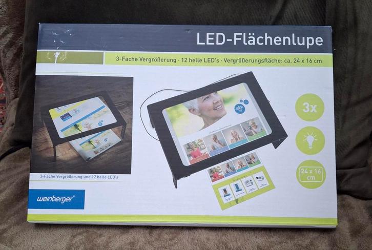 Handsfree Vergrootglas met Verlichting - Nieuw, Hobby en Vrije tijd, Vergrootglazen, Loepen en Loeplampen, Nieuw, Vergrootglas of Loep