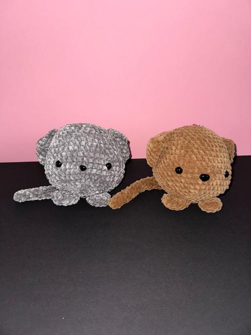 Gehaakte kat knuffel, Kinderen en Baby's, Speelgoed | Knuffels en Pluche, Nieuw, Poes, Ophalen of Verzenden