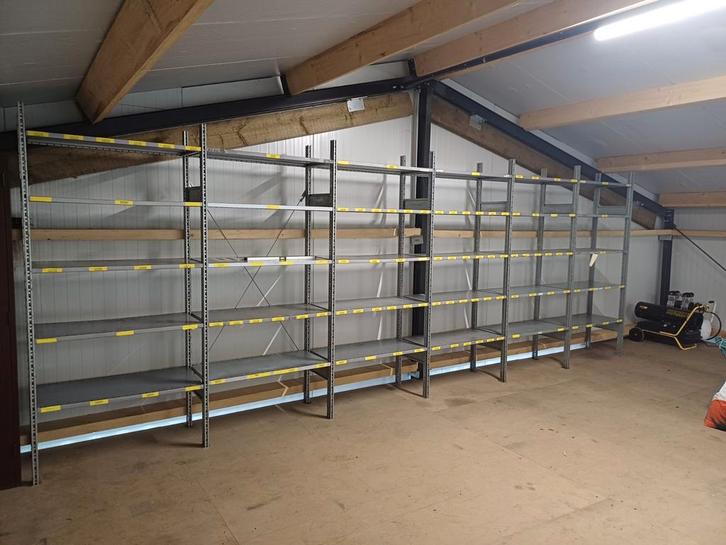 Gebruikte legbordstelling, Zakelijke goederen, Kantoor en Winkelinrichting | Magazijn, Stelling en Opslag, Ophalen