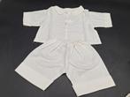 oud wit hemdje met witte broek, jaren 50, Antiek en Kunst, Ophalen of Verzenden