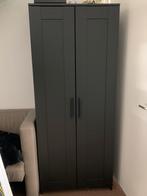 Zwarte kledingkast van IKEA, Huis en Inrichting, Gebruikt, Ophalen of Verzenden