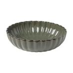 6 xenos Diep bord Caro - groen - ø20.4x5.5 cm, Ophalen, Overige materialen, Nieuw, Bord(en)