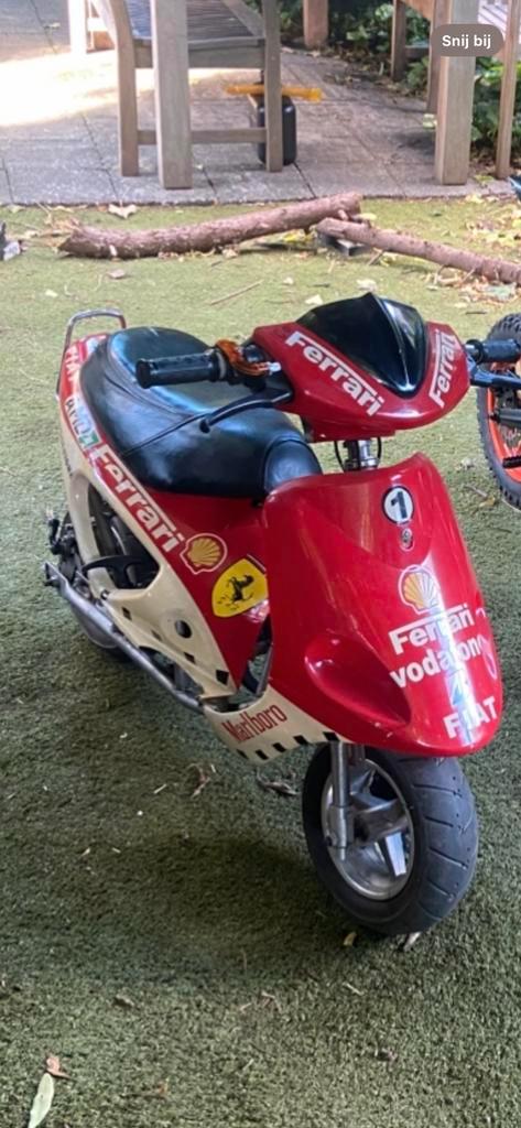Pitbike 50cc 2 takt, Fietsen en Brommers, Scooters | Piaggio, Gebruikt, Overige modellen, Benzine, Ophalen