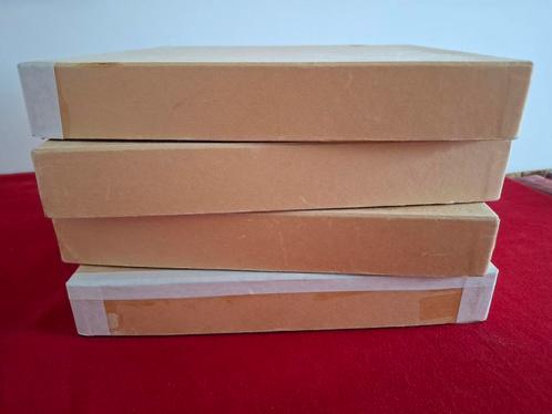 4 oude doosjes, Antiek en Kunst, Curiosa en Brocante, Ophalen of Verzenden
