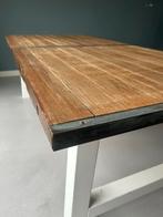 Stoere Keukentafel van Steenschotten, Huis en Inrichting, Tafels | Eettafels, Ophalen, Gebruikt, 100 tot 150 cm, 150 tot 200 cm