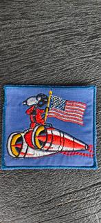 Patch  , SNOOPY PATCH USAF US AIR FORCE , US flag, Ophalen of Verzenden, Luchtmacht, Amerika, Embleem of Badge