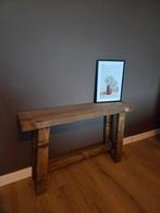 NIEUW! Houten decoratie bankje, Minder dan 50 cm, 50 tot 100 cm, Nieuw, Ophalen of Verzenden