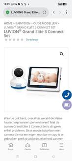 Babyfoon luvion elite 3, Kinderen en Baby's, Babyfoons, Ophalen, Gebruikt