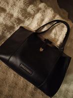 Valentino Zwarte Leren Damestas, Ophalen, Gebruikt, Zwart, Handtas