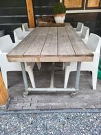 2 Box stoelen te koop., Tuin en Terras, Ophalen of Verzenden, Gebruikt, Kunststof