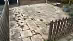 Tegels gratis af te halen vanaf begin januari, Tuin en Terras, Ophalen, Gebruikt, 10 m² of meer, Beton