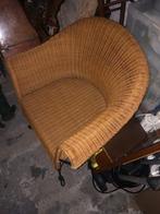 Rotan stoel., Huis en Inrichting, Stoelen, Ophalen, Zo goed als nieuw, Bruin, Eén