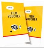 Pathe film vouchers voor in de bios, Tickets en Kaartjes, Eén persoon, Cadeaubon, Overige typen