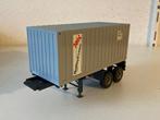 Tekno 20ft Container + Chasis, Hobby en Vrije tijd, Modelauto's | 1:50, Ophalen of Verzenden, Gebruikt, Bus of Vrachtwagen, Tekno