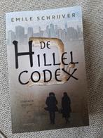 Emile Schrijver - De Hillel Codex, Ophalen of Verzenden, Zo goed als nieuw, Nederland, Emile Schrijver