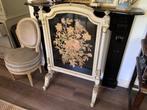 Grote brocante open haardscherm, Huis en Inrichting, Haarden, Ophalen of Verzenden, Gebruikt, Vrijstaande haard, Houthaard