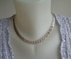 zilveren schakel ketting mat/glans [606], Verzenden, Nieuw, Zilver, Zilver