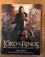 Lord of the Rings wapens & veldslagen, Verzamelen, Lord of the Rings, Ophalen of Verzenden, Zo goed als nieuw, Boek of Poster