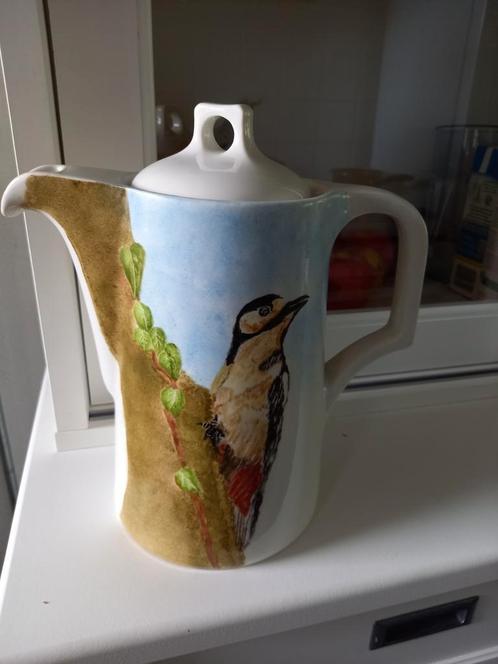 Unieke  Antieke theepot van Royal Maastricht Sphinx, Antiek en Kunst, Antiek | Servies los, Ophalen
