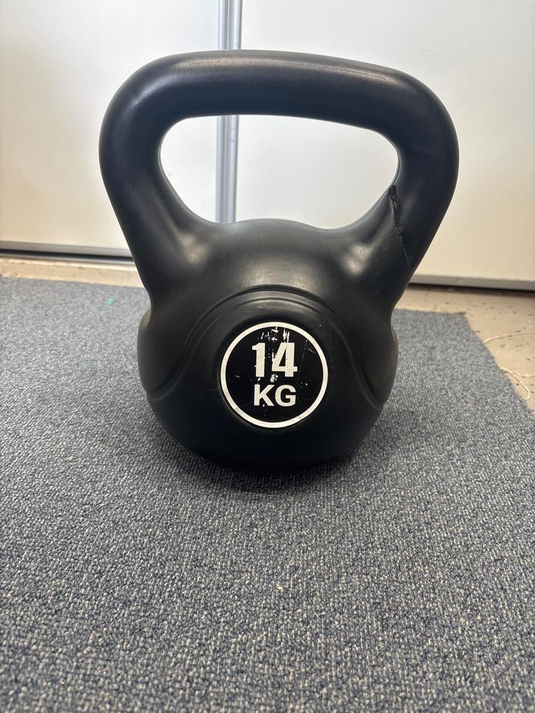 Kettlebell 14 KG, Sport en Fitness, Fitnessmaterialen, Ophalen, Gebruikt, Kettlebell
