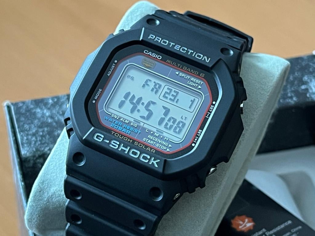 Casio G-Shock GW-M5610U-1ER - The Origin Heren Horloge, Casio, Kunststof, Polshorloge, Nieuw