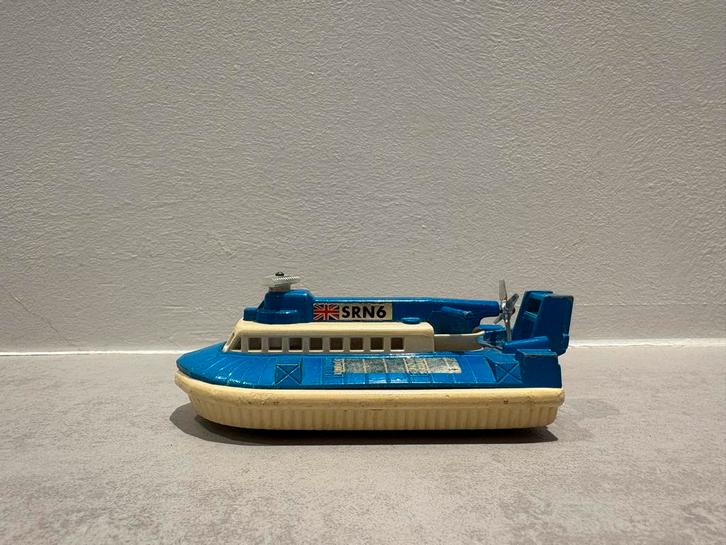 Vintage Speelgoed Hovercraft SRN6 - Blauw/Crème, Verzamelen, Speelgoed, Gebruikt, Ophalen of Verzenden